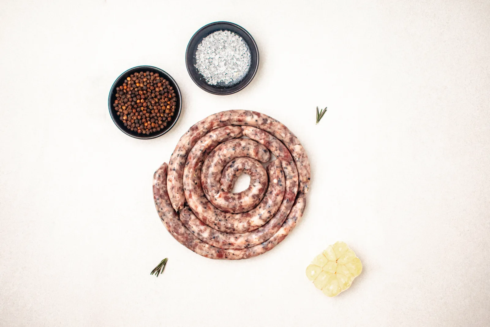 Szarvasgombás mangalica grillkolbász