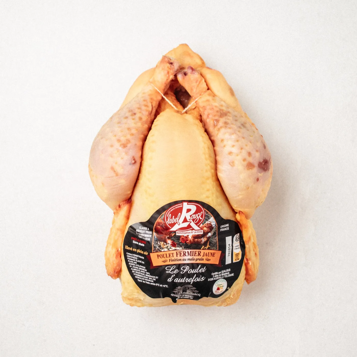 Label Rouge egész csirke - sárga